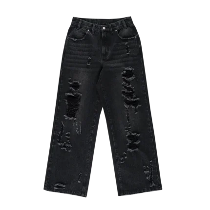 Burnout Black Jeans