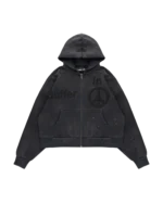 Suffer On Zip Up Hoodie