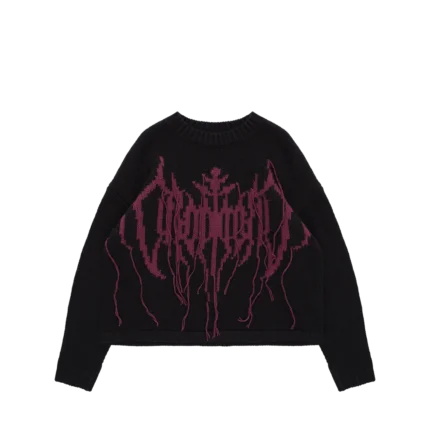 Vein Knitted Jumper